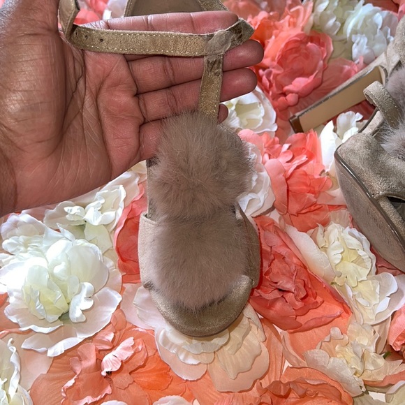 Charlette Russe Pom Pom heels. - Picture 3 of 4